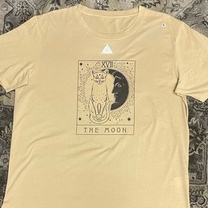 Tim3 Warp “Cat & Moon” letter tee